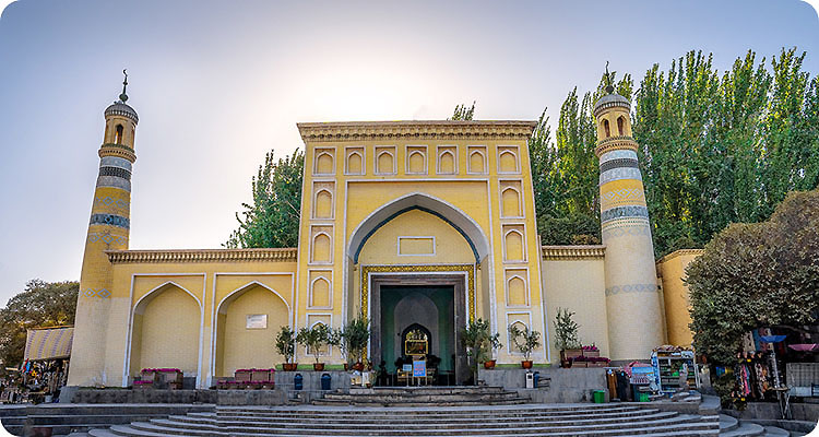 750X400-2023-摄图网_502363494_banner_新疆喀什古城艾提尕清真寺（企业商用）