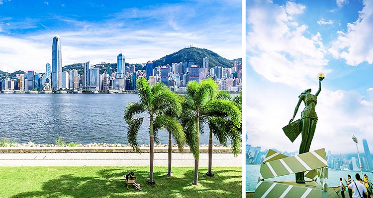 摄图网_700416621_蓝天白天下从香港西九文化区看维多利亚港湾景色(企业商用) 摄图网_700416621_蓝天白天下从香港西九文化区看维多利亚港湾景色(企业商用)